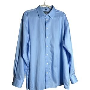Kenneth Cole Reaction Men’s Size XL Blue Dress Shirt